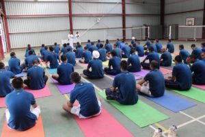 merchant navy institute yogaday